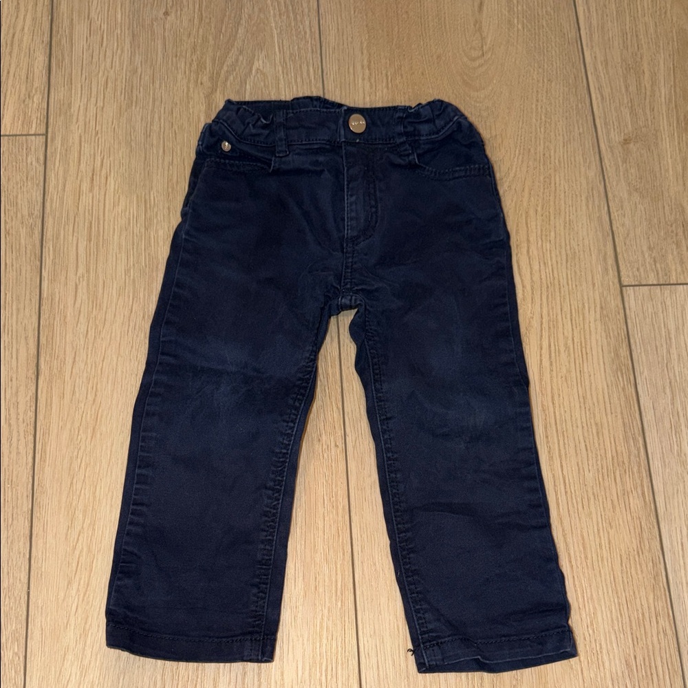 Jacadi Navy Pull-On Jeans for Kids